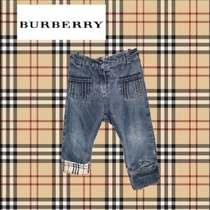 🛑SOLD ‼️ Burberry Jeans Infant Toddler 18 Months